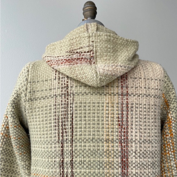 Vintage 1970's Martine Gruber Handwoven Wool Coat Size Small/Medium - Picture 6 of 6